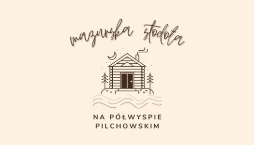Mazurska Stodola Na Polwyspie Pilchowskim Pilchy Kültér fotó